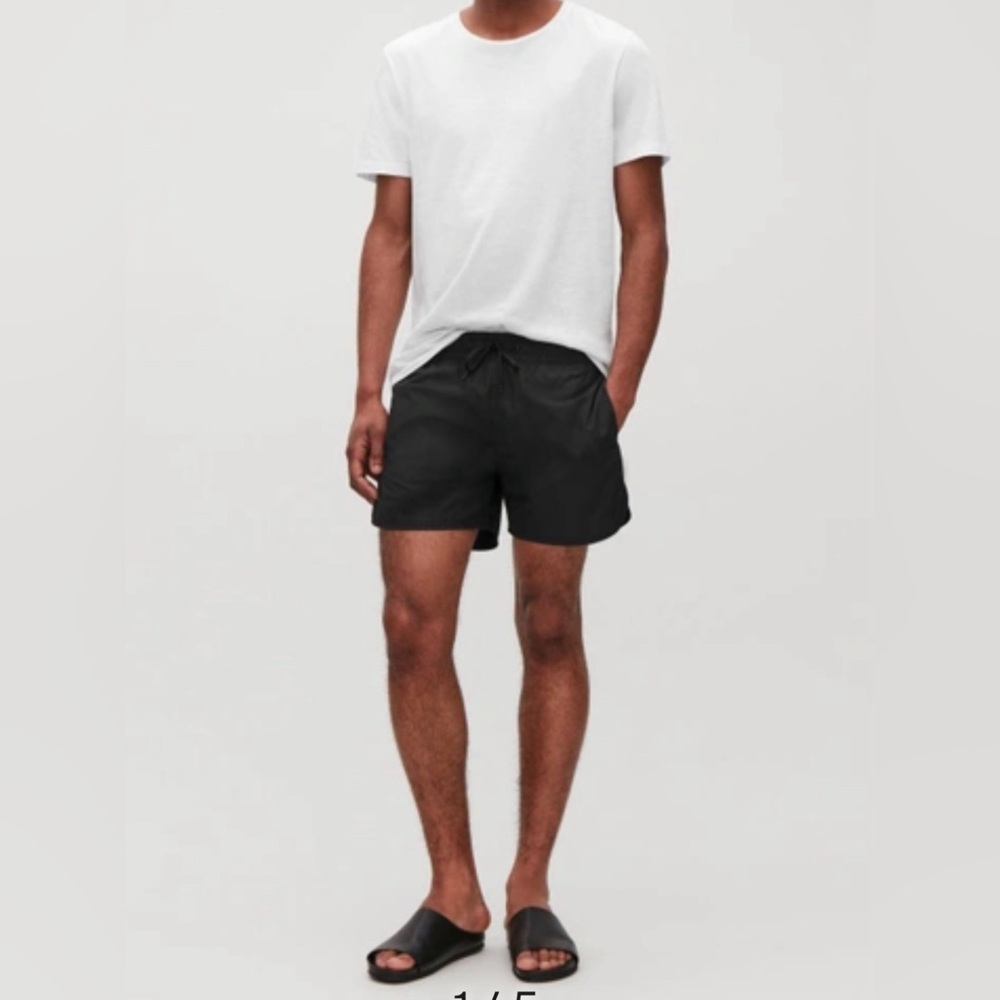 COS Swim Shorts men  In Black Sz S